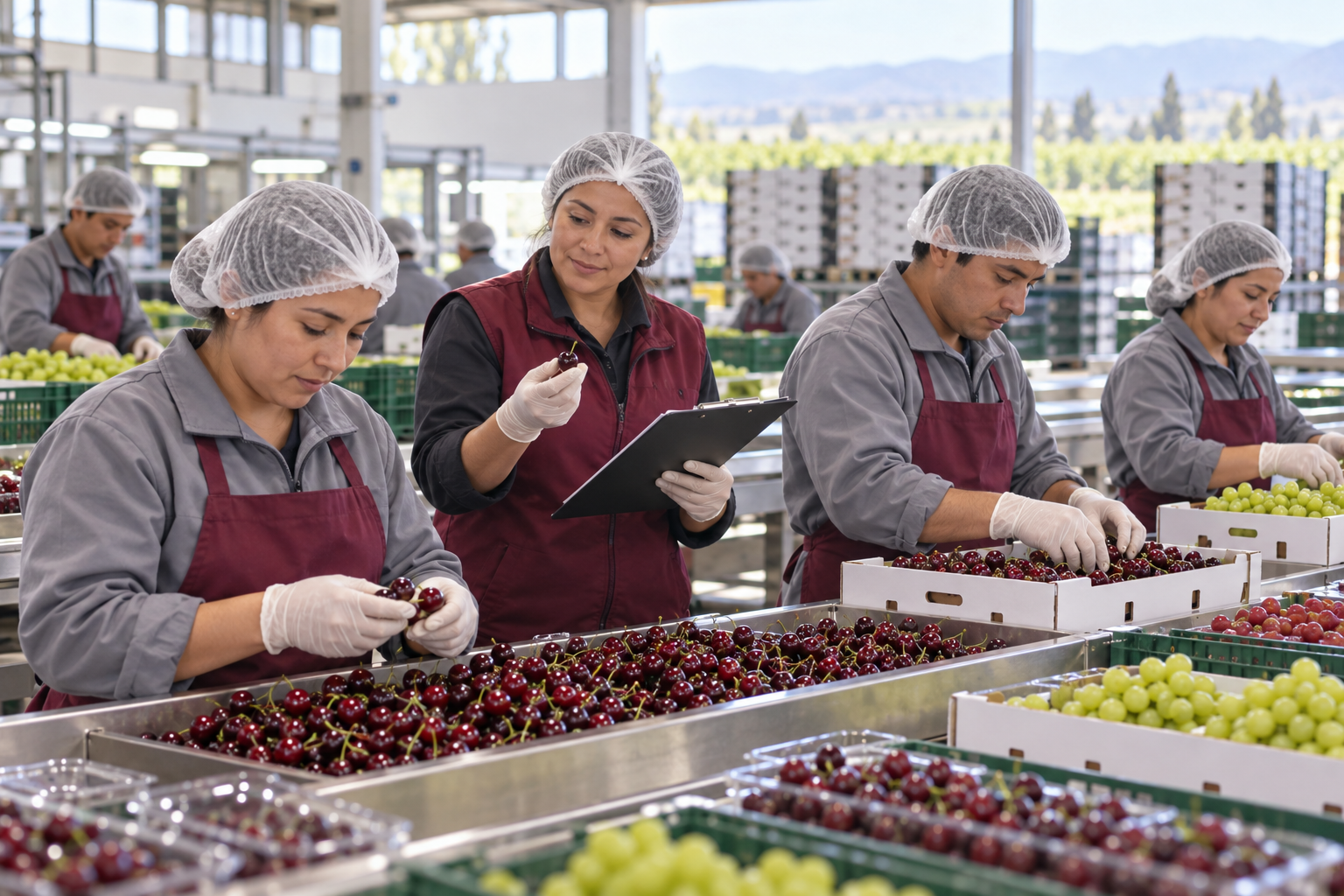 Trabajadores participando en una capacitación operativa